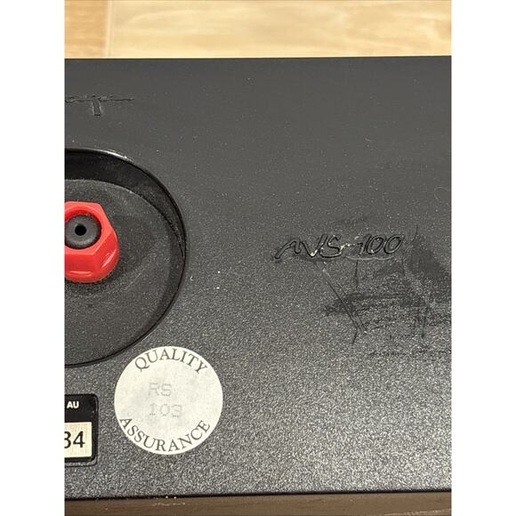 Mirage AVS-100 Center Speaker Tested & Works Black 10.5x5x4 - Picture 8 of 11